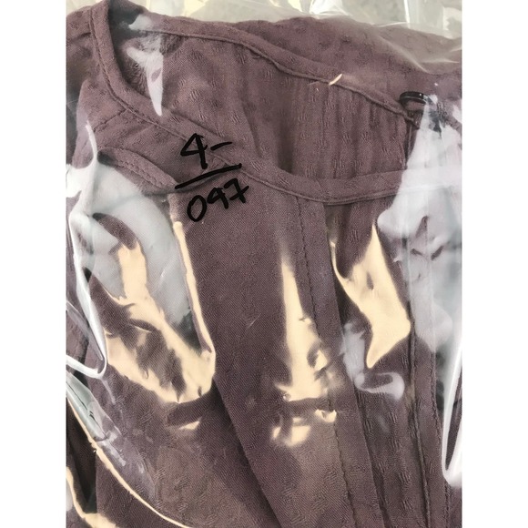 NWT Nordstrom Lush Peppercorn Long Sleeve Blouse Top SZ M - Picture 10 of 10